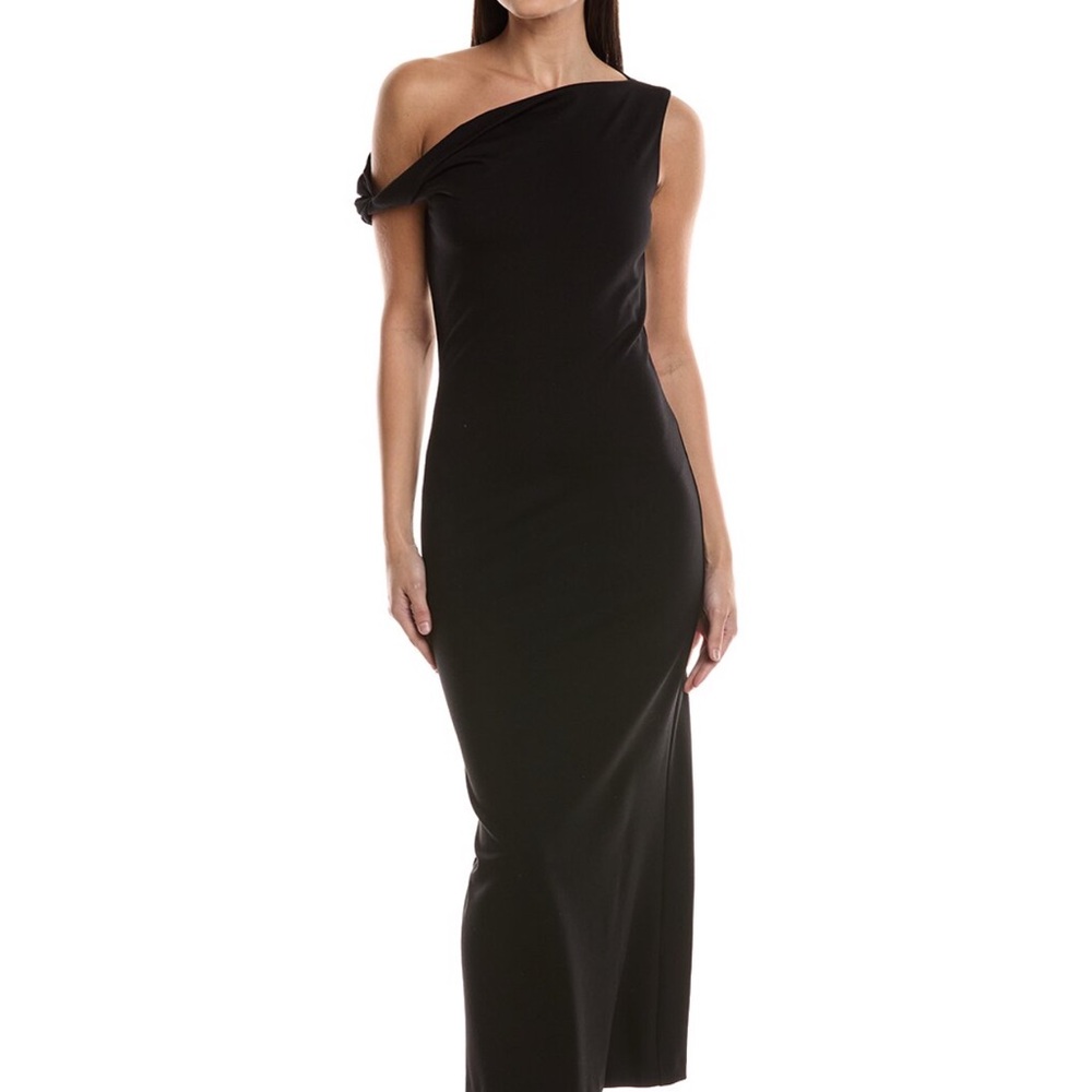 rag & bone Black One-Shoulder Dress